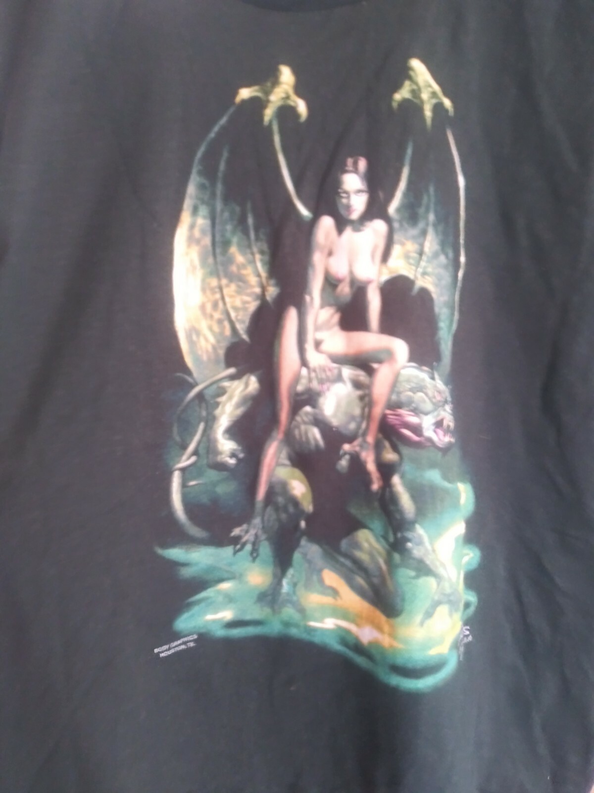 BORIS VALLEJO INCUBUS 1987 Vintage Licensed Silk-screened Screen Stars XL Shirt
