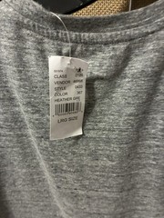 PacSun PS/Basics Solid Crew Neck Short Sleeve Gray L Men’s Regular Fit T-Shirt