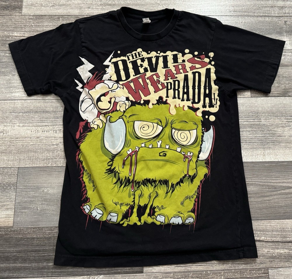 The Devil Wears Prada Band Tee Shirt Adult Medium Metal Music Tee Black Anvil