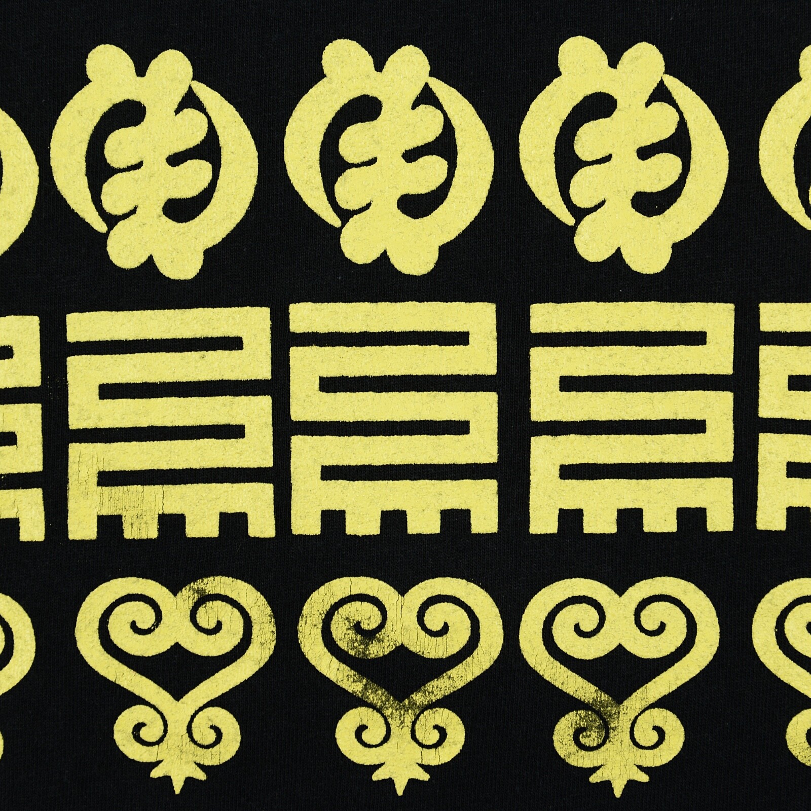 VTG Akeem Collection 2000 Ghanaian Ghana Africa Akan Adinkra Symbols T-Shirt 2XL gallery