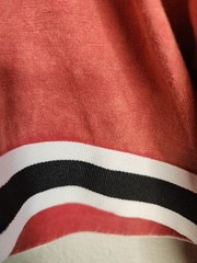 Original Use Short Sleeve Crew Neck Tee in Distressed Red Size M