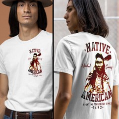 Native American t-shirt Indigenous American Indian first nation Tribal warrior