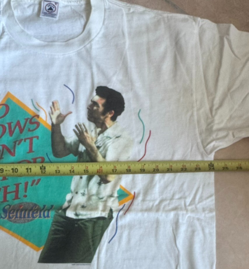 VTG 1993 Seinfeld Kramer God Knows I Dont Ask For Much XL T-Shirt Delta 90s gallery