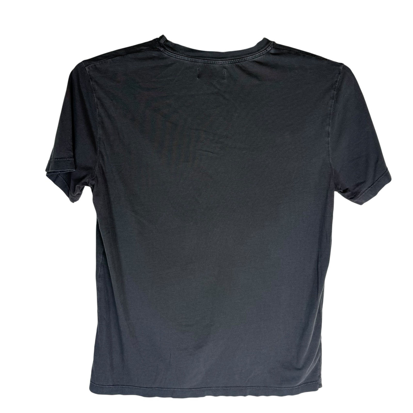Rowan Asher Standard Mens Supima Cotton Crewneck T-Shirt Charcoal Gray M USA gallery
