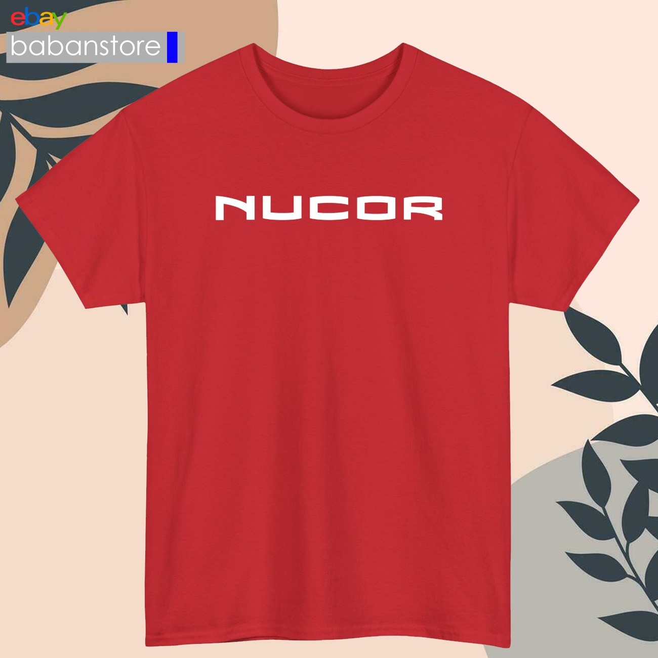 Nucor Company Logo Black/White/Grey/Navy/Red/Light Blue T-Shirt S-5XL gallery
