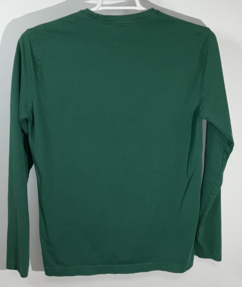 Apple Long Sleeve T-Shirt Men's Medium Green gallery