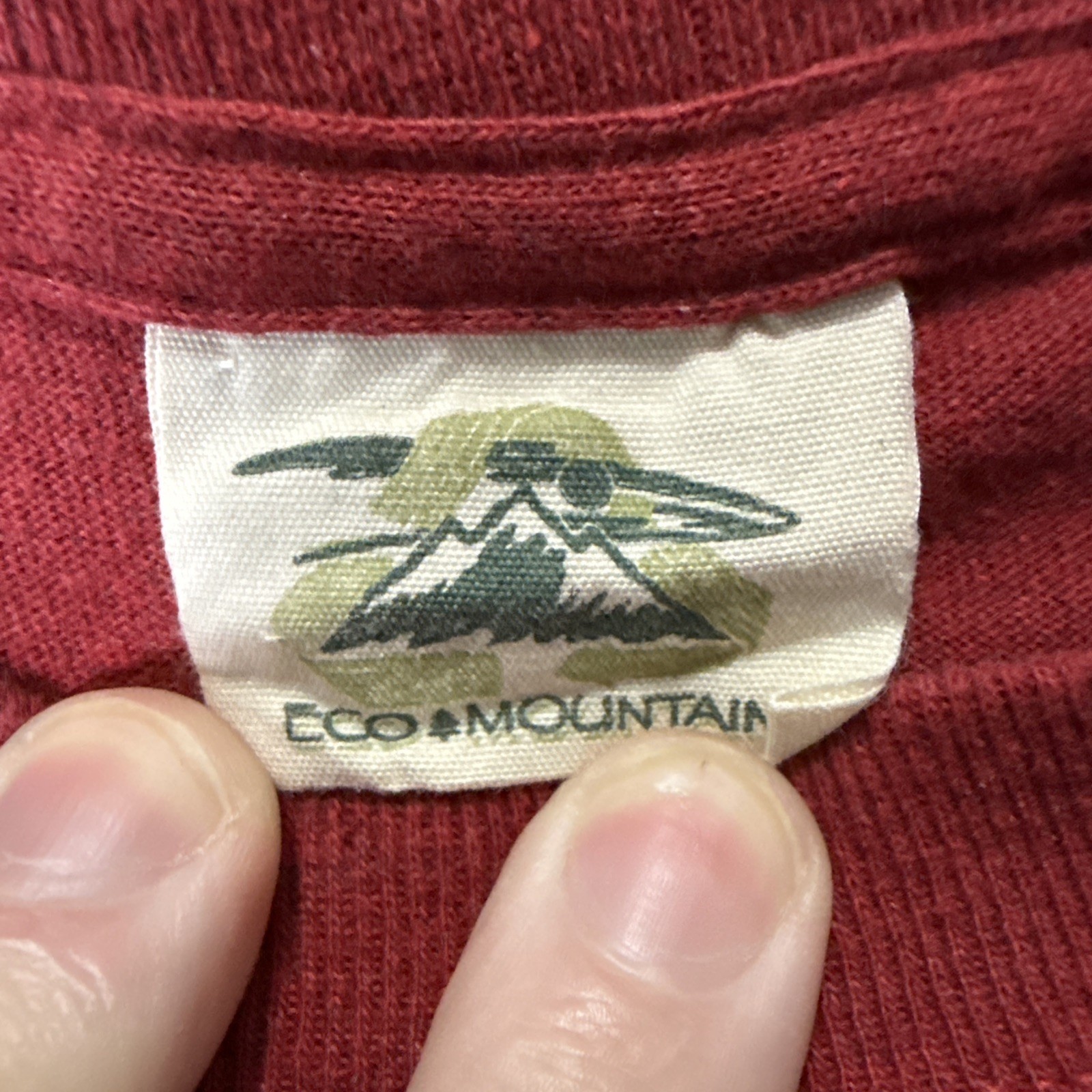 Yellowstone Moose Graphic Eco Mountain T Shirt Red XL gallery