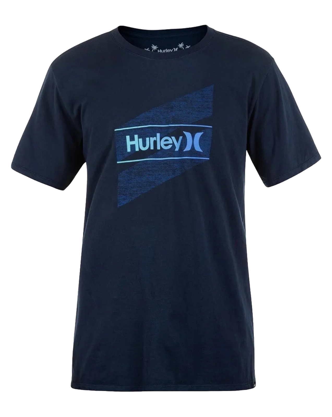 Hurley Everyday Washed One And Only Slashed Short Sleeve Tee T-Shirt Men Navy M gallery
