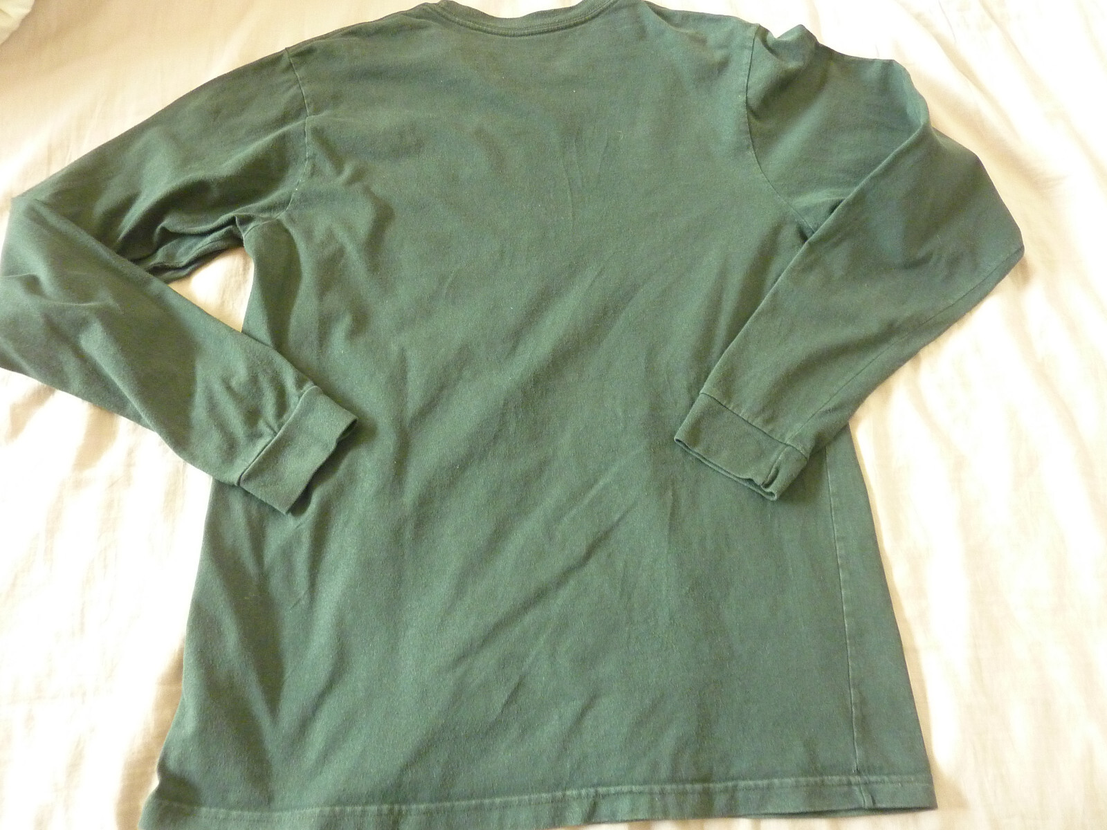 Patagonia Long Sleeve Shirt Dark Green Organic Cotton Regular Fit Adult Sz M gallery