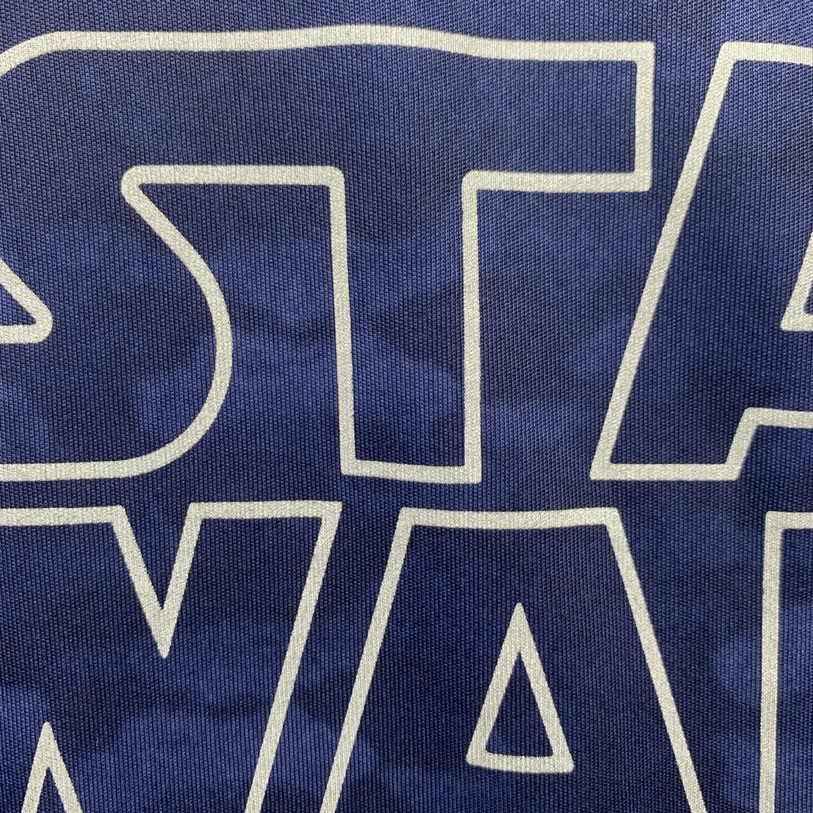 Star Wars Shirt Mens Small 34-36 Blue White Logo Tee Lucas Force Authentic Merch gallery