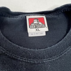 Vintage 90s Ben Davis Work Wear Graphic T Shirt Box Logo Size XL