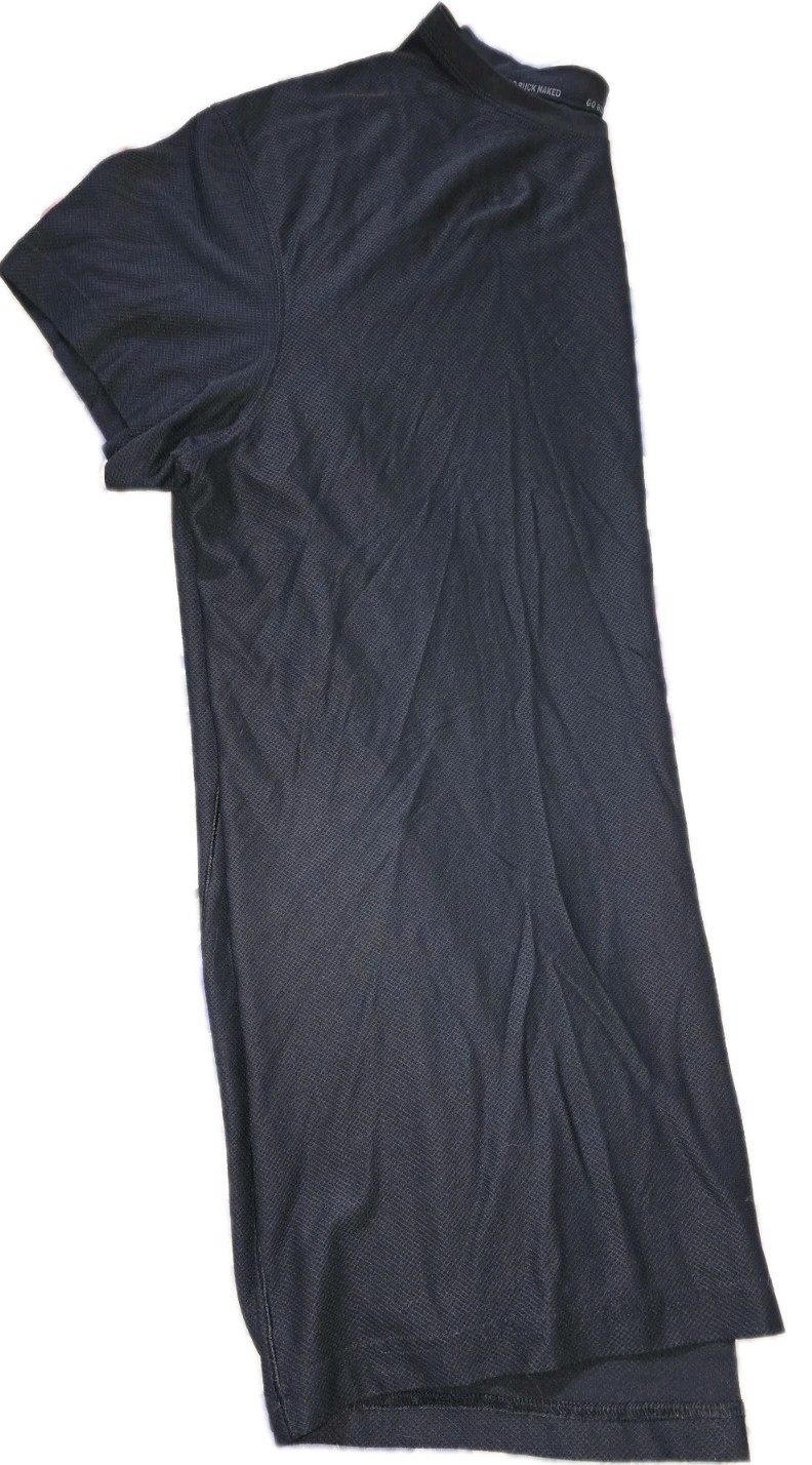 Men's Duluth Buck Naked® Undershirt, Diamond-knit Nylon/Spandex Blend, XL, Black gallery