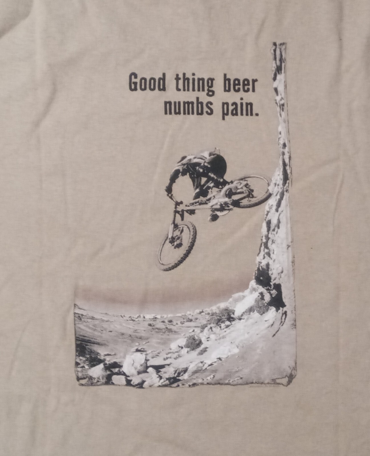 vintage Wheel Sports Bike t shirt Beer Numbs Pain mountain tag bike motorcycle gallery