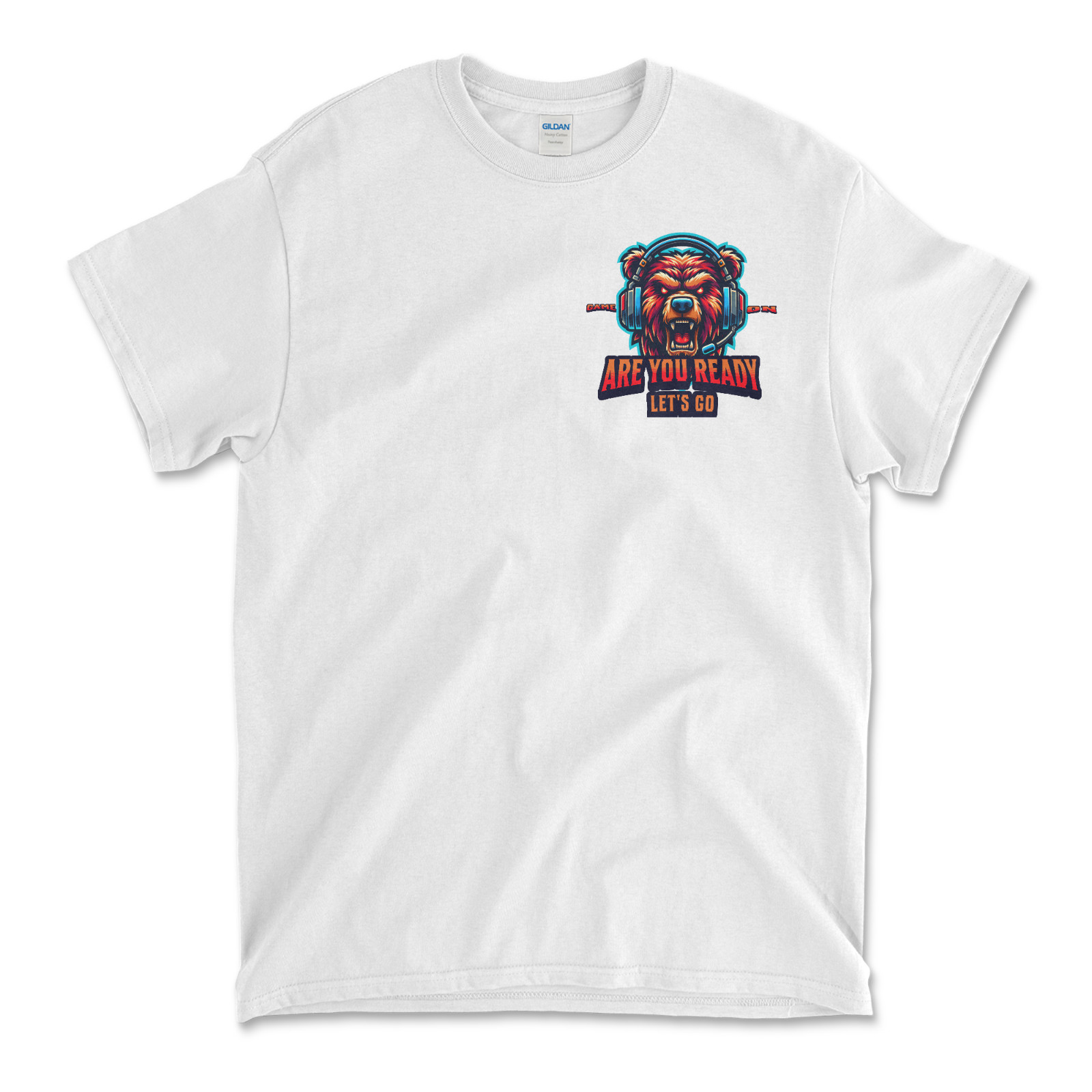 Custom T-Shirt Are You Ready! / Unisex Soft Style T-Shirts, Gildan Heavy- Cotton gallery