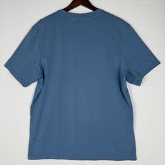 Lululemon Fundamental Pique Oversized T-Shirt Mens S Blue Short Sleeve Crew Neck