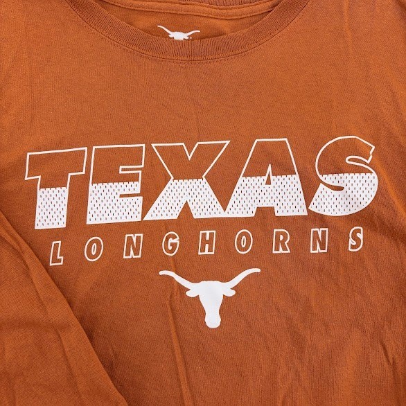 Texas Longhorns Long Sleeve Shirt Mens Large Burnt Orange Apparel We Are Texas gallery