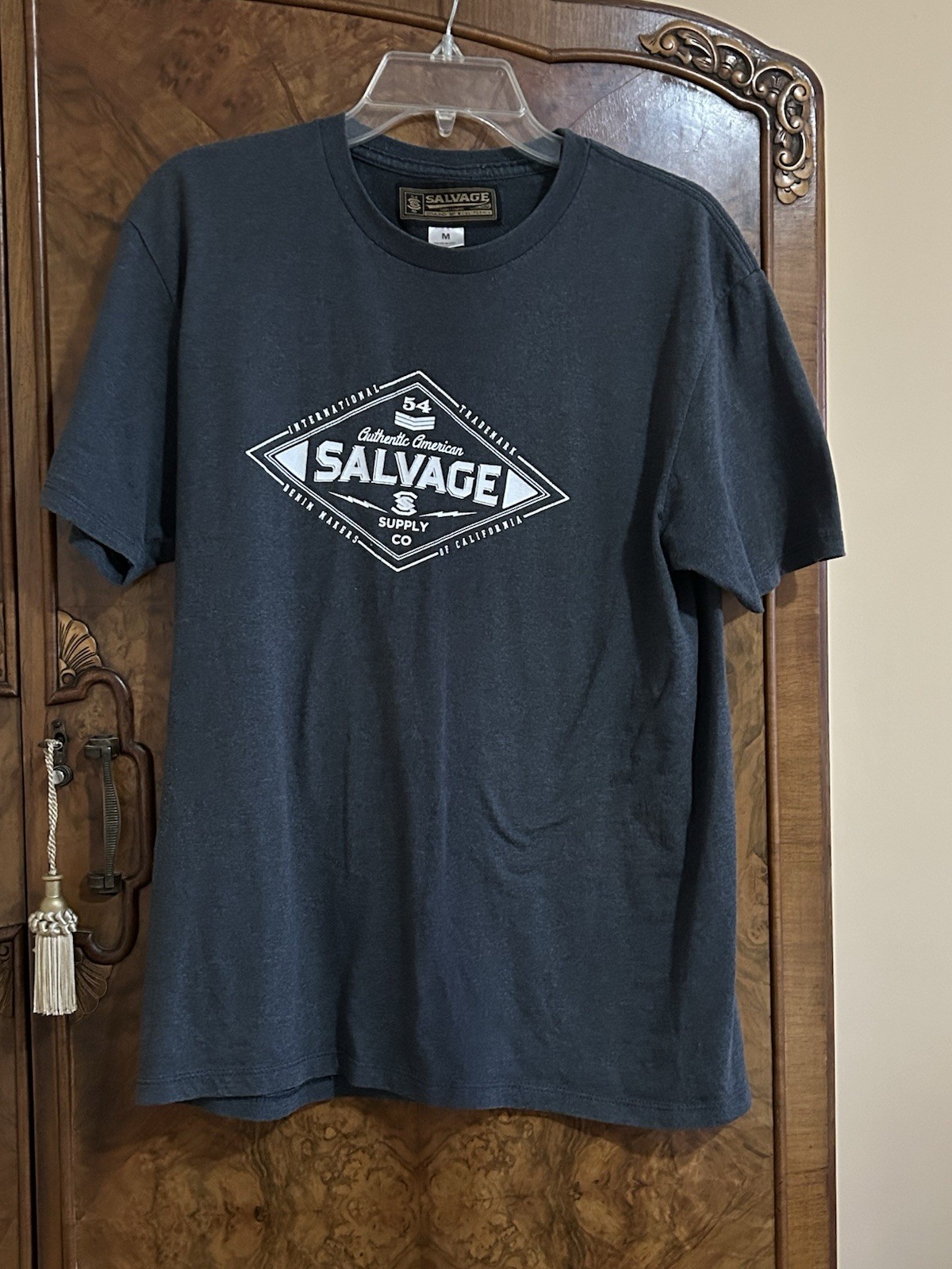 Salvage Supply Company T-Shirt M Summer vintage style Made in USA 100% cotton gallery