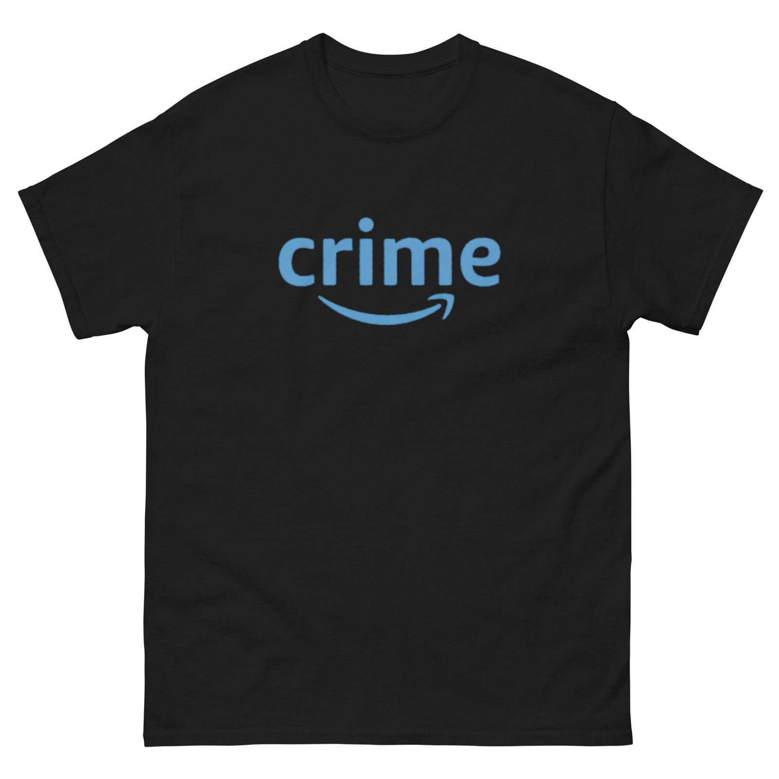 Prime Crime Shirt Unisex S-5XL Short-Sleeve Parody Logo Graphic Tee