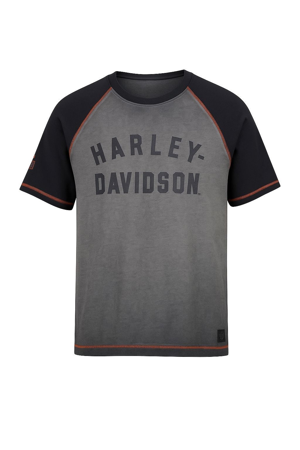 Harley-Davidson Men's Iron Bond Raglan Tee, Gray - 99001-23VM gallery