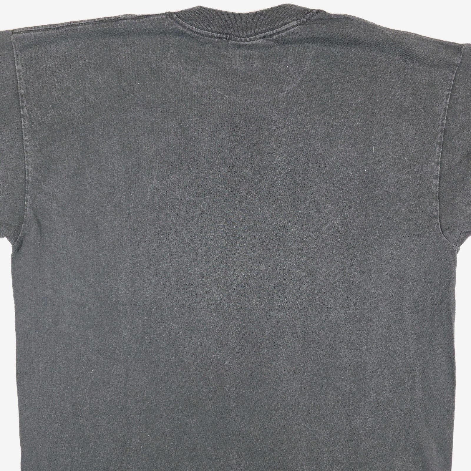 Vintage FILA Shirt Mens Large Black Faded Embroidered Logo Made in USA Sports gallery