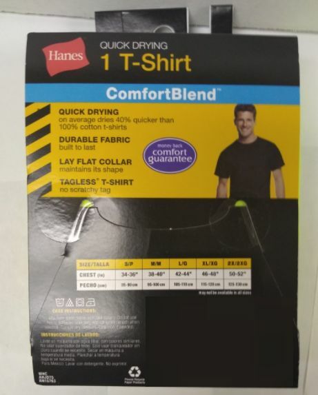 MENS HANES T-SHIRT WORKWEAR QUICK DRYING ORANGE LIME YELLOW M L XL 2XL gallery