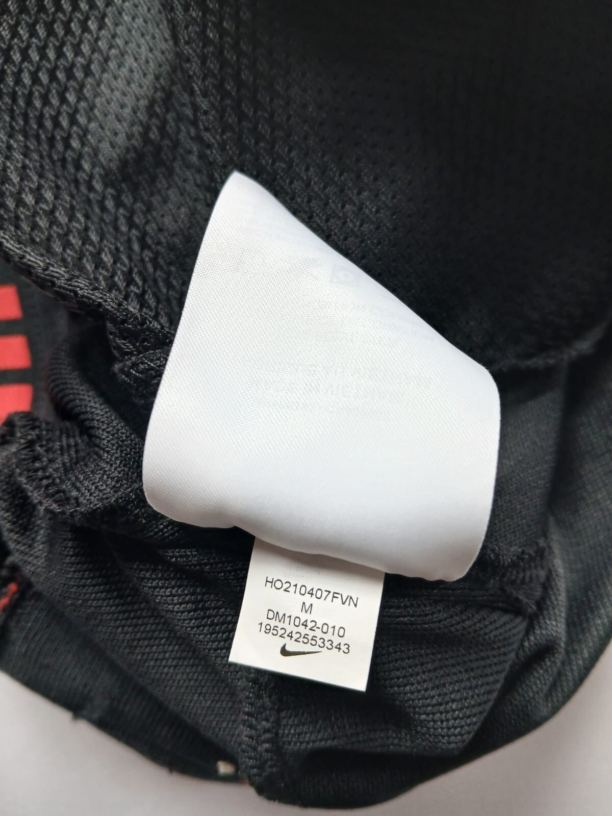 Nike Dri-Fit Athletic Short Men's M Black Drawstring Flat-Front DM1042-010 N125 gallery