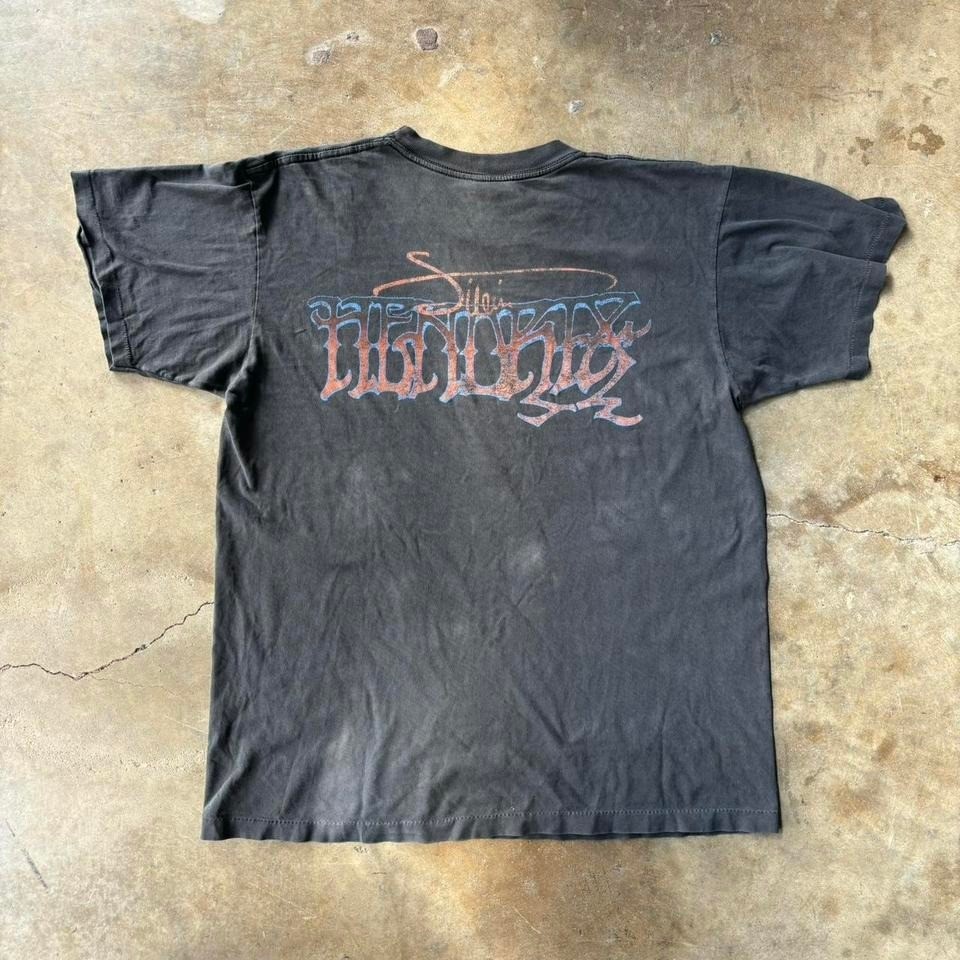 Vintage 90s winterland Jimi Hendrix concert t shirt distressed faded size L gallery