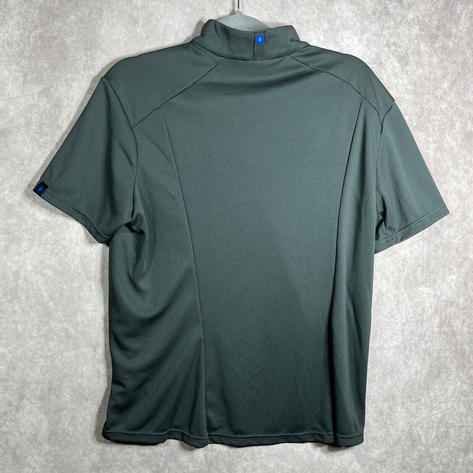 Irideon Riding Wear Shirt Mens Large Gray Quarter Zip Athleisure Outdoor gallery