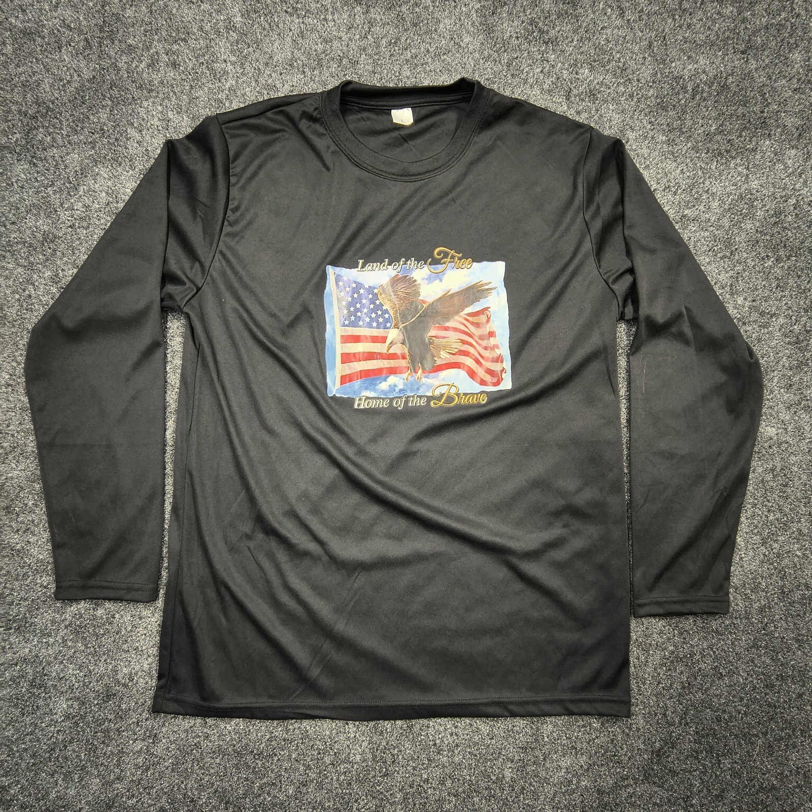 Disabled Veterans Foundation Land of the Free Home of the Brave Shirt L Kirk gallery