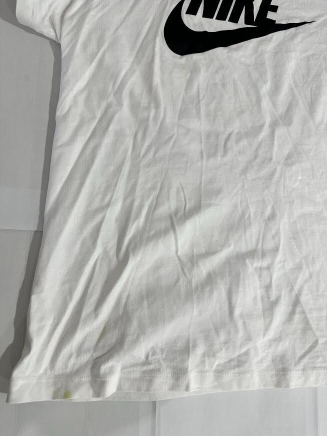 Nike Men's Sportswear Tee Icon Futura White/Black T-Shirts AR5004-101 gallery