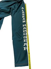 DULUTH Alaskan Hardgear Alopex Mock Neck Base Layer Teal Blue Sz Large EUC