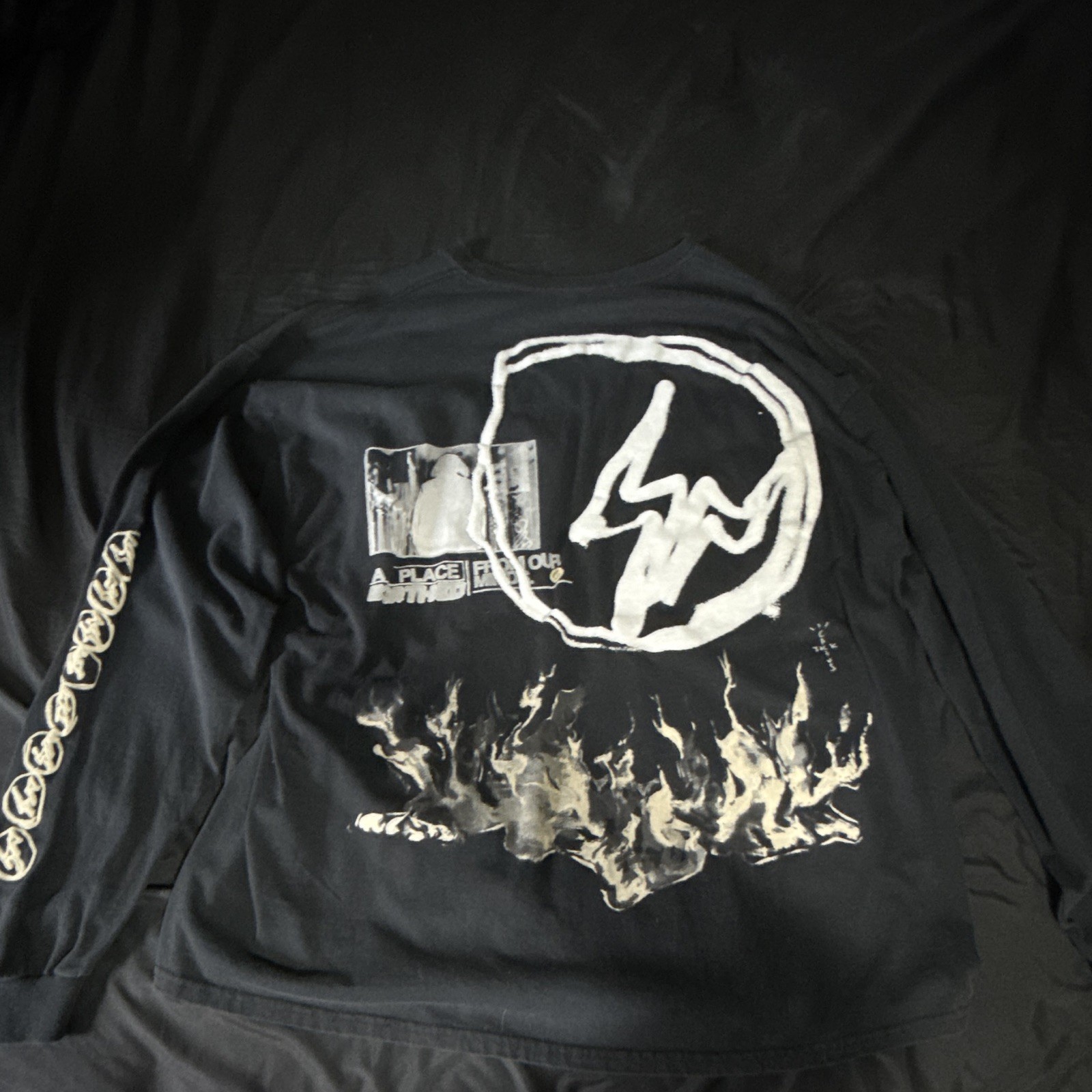 Cactus Jack x Fragment 2021 Black Long Sleeve Size XL gallery