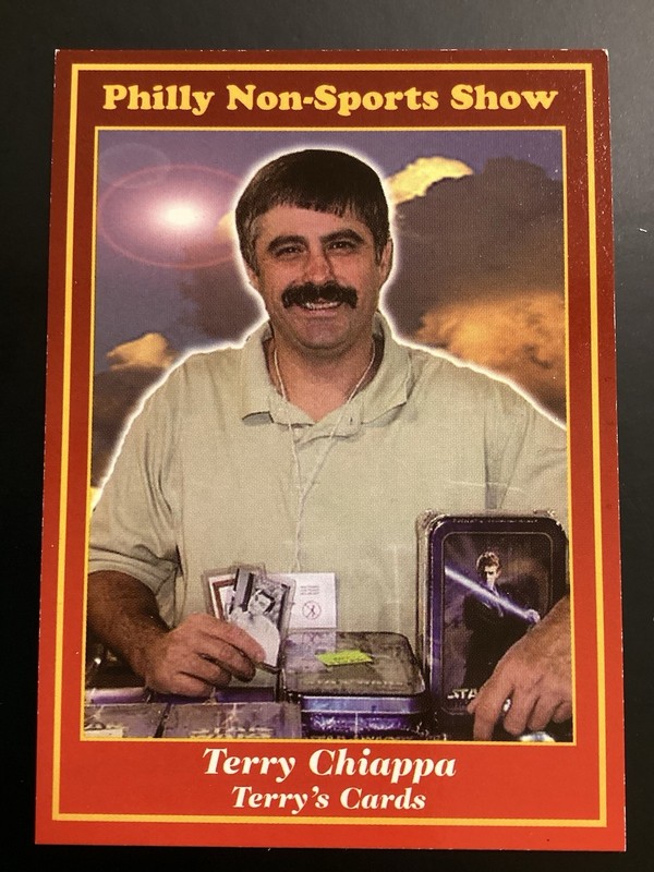 2003 PHILLY NON-SPORTS CARD SHOW PROMO #29 Terry Chiappa – Terry’s Cards