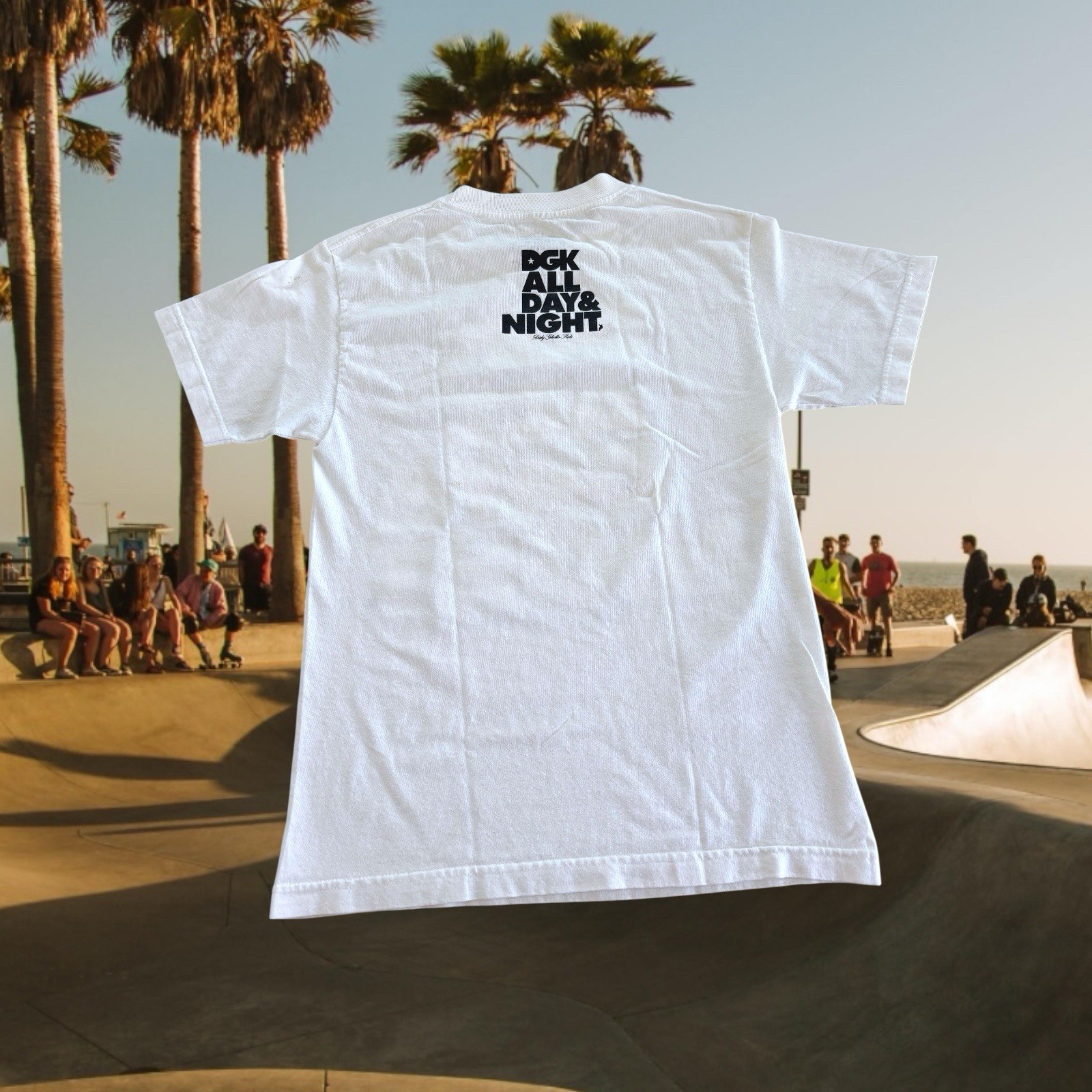 DGK Dirty Ghetto Kids Graphic T-Shirt Mens S Skater Shirt Skate Tee Y2K gallery