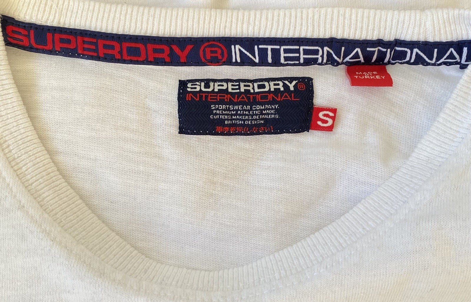 Superdry T-Shirt, T Shirt, Herren, Größe S, Weiss, Weiß, Weis Sunset Dry, TOP!! gallery