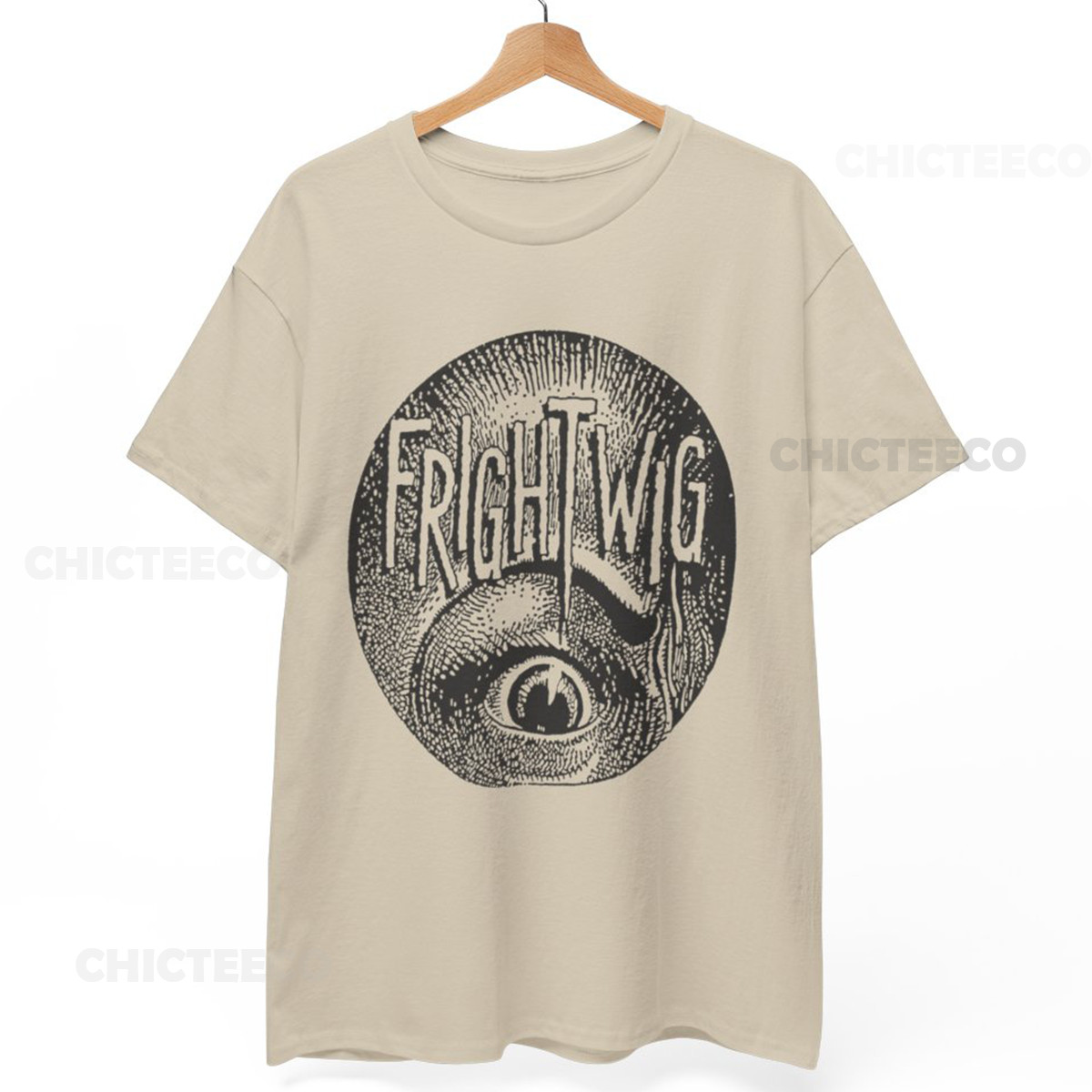 Kurt Cobain Fright Wig Shirt Nirvana Grunge 90s Music Unisex Tee gallery