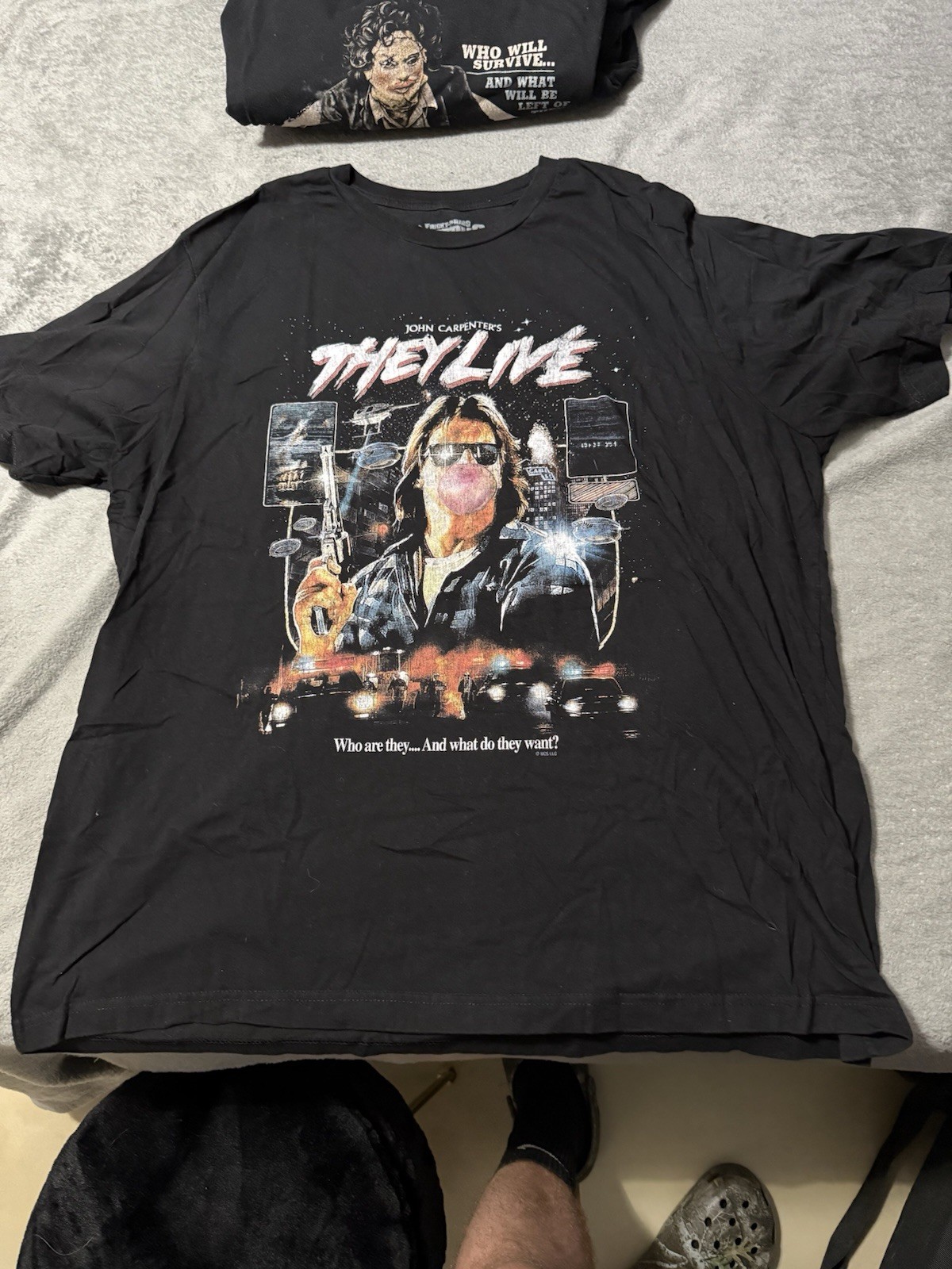 They Live Fright Rags T Shirt Size 2XL Official Horror