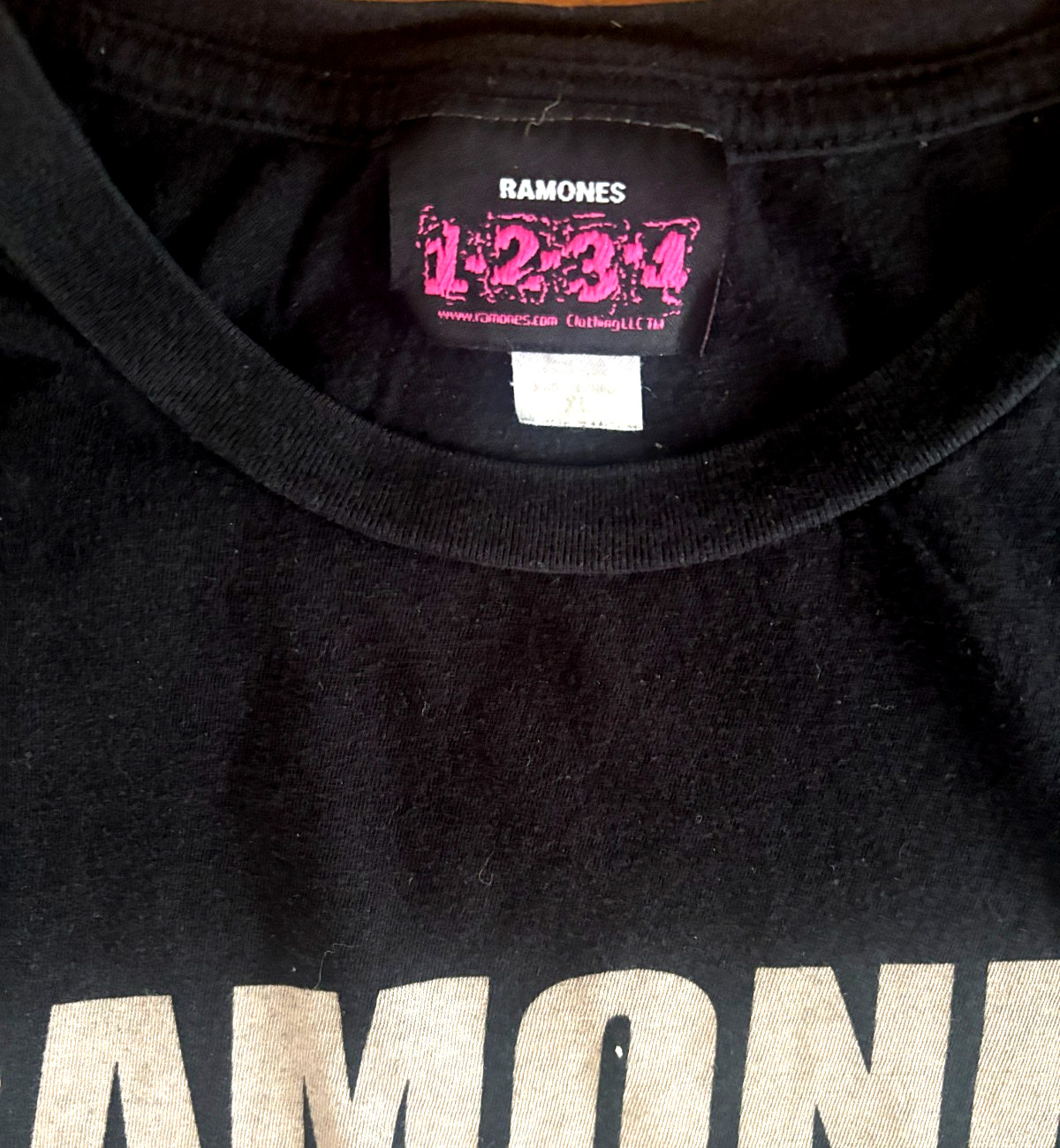 Original Ramones Punk Rock Band Presidential Seal Vintage Concert 1234 Shirt XL gallery