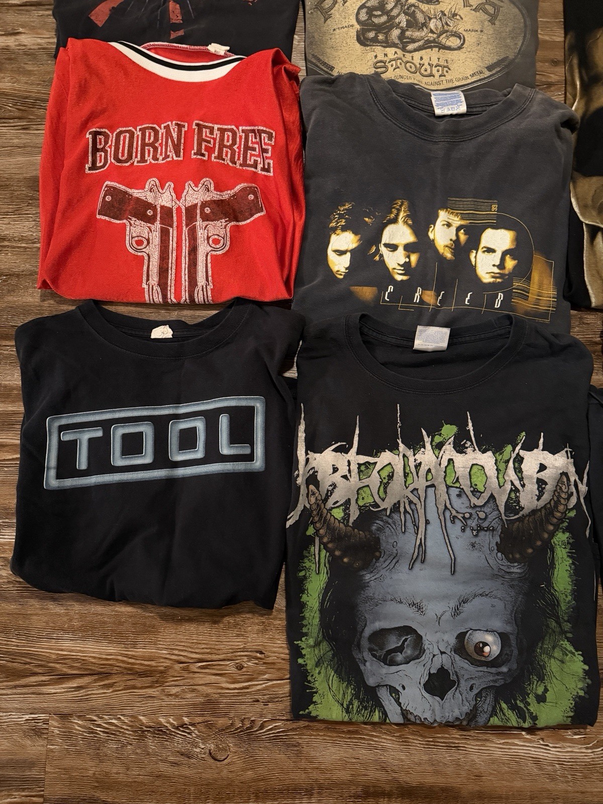 Vintage T Shirt Lot Of 18 Tees Modern 90s Nature Band Graphic Men’s Size M L XL gallery