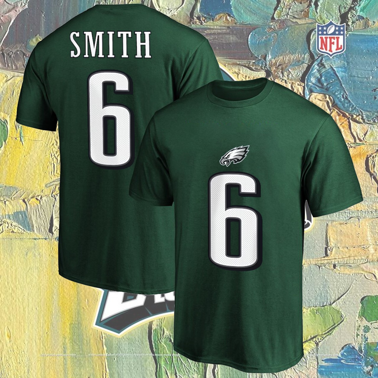 SALE!!! DeV0nta Smith #6 Philadelphia Football Name & Number Gift Fan gallery