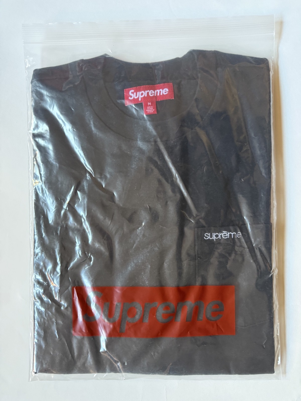 NEW Supreme S/S Pocket Tee size M (SS24) gallery