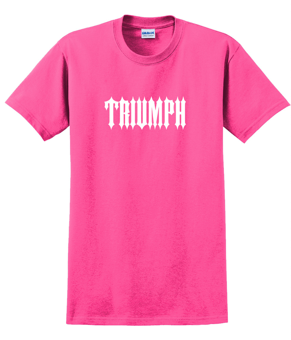 Triumph T-Shirt Short Sleeve Graphic Tees Unisex Apparel inspirational Designs gallery