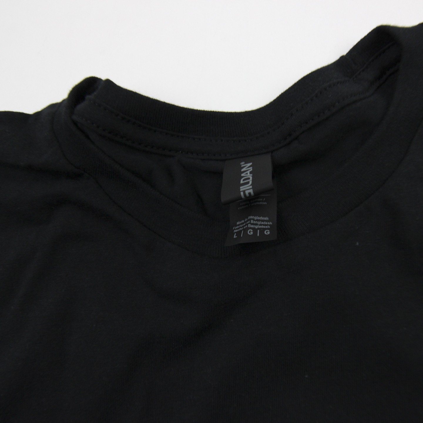 Gildan Short Sleeve Shirt Men's Black New without Tags L gallery