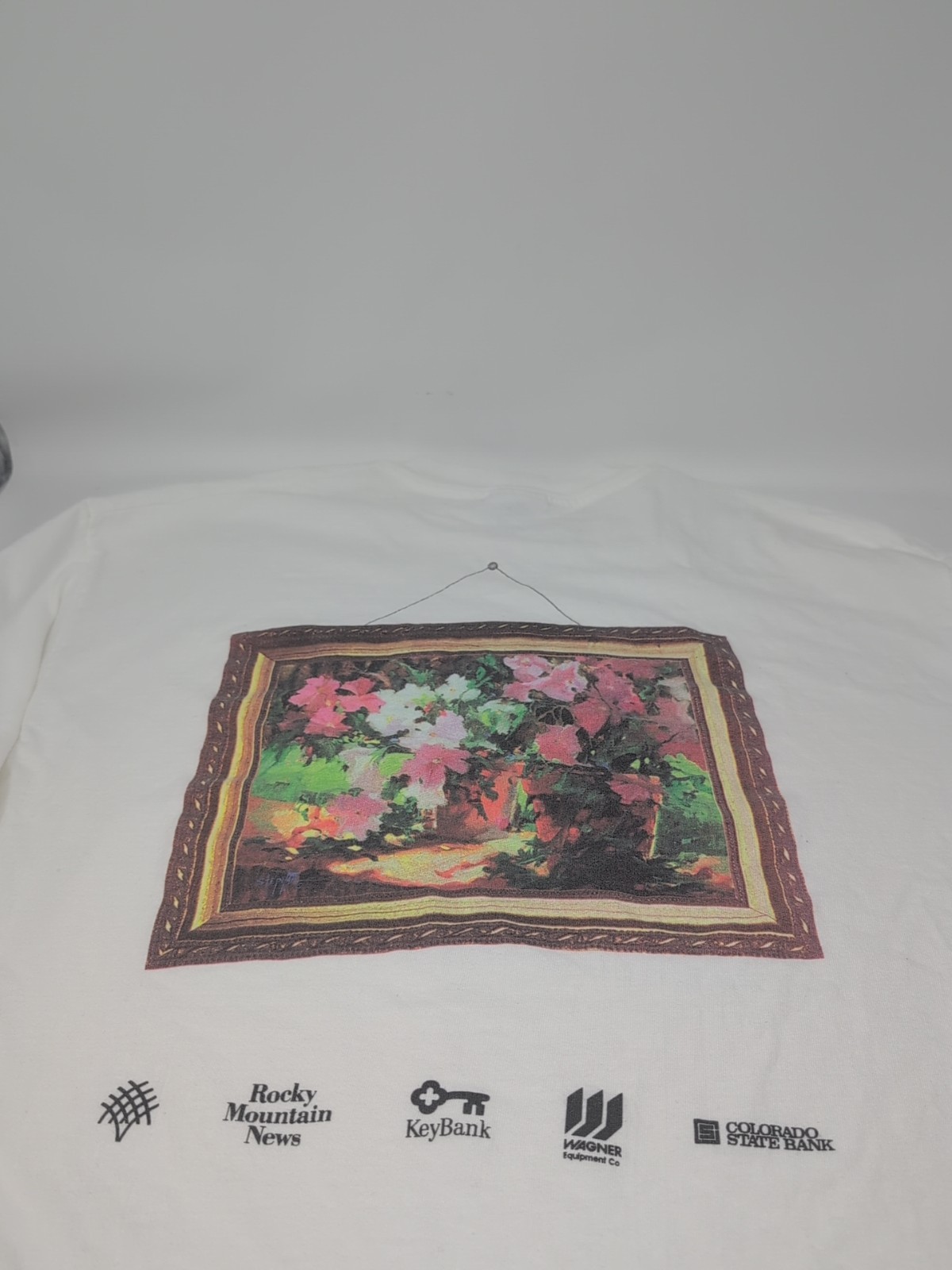Denver Botanic Gardens 1996 Plant And Sale Vintage White Rare White XL T-Shirt gallery