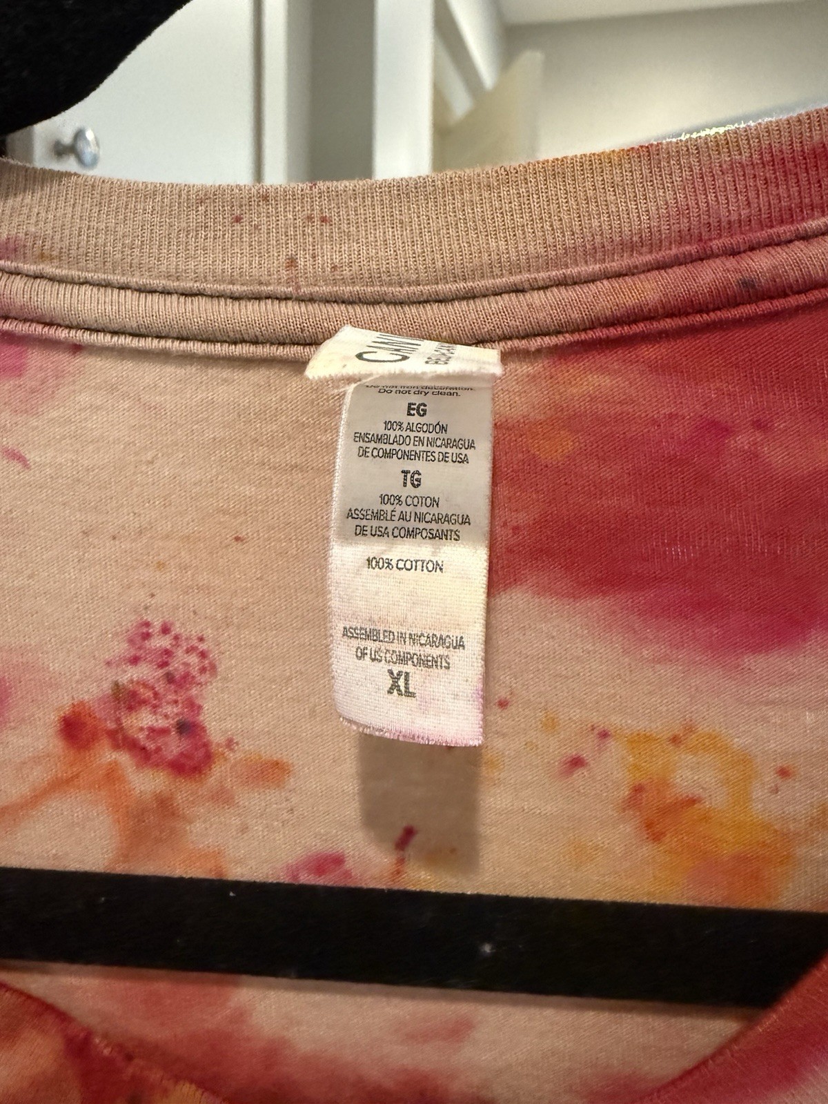Village Vanguard Tie Dye T shirt One of a kind! XL gallery