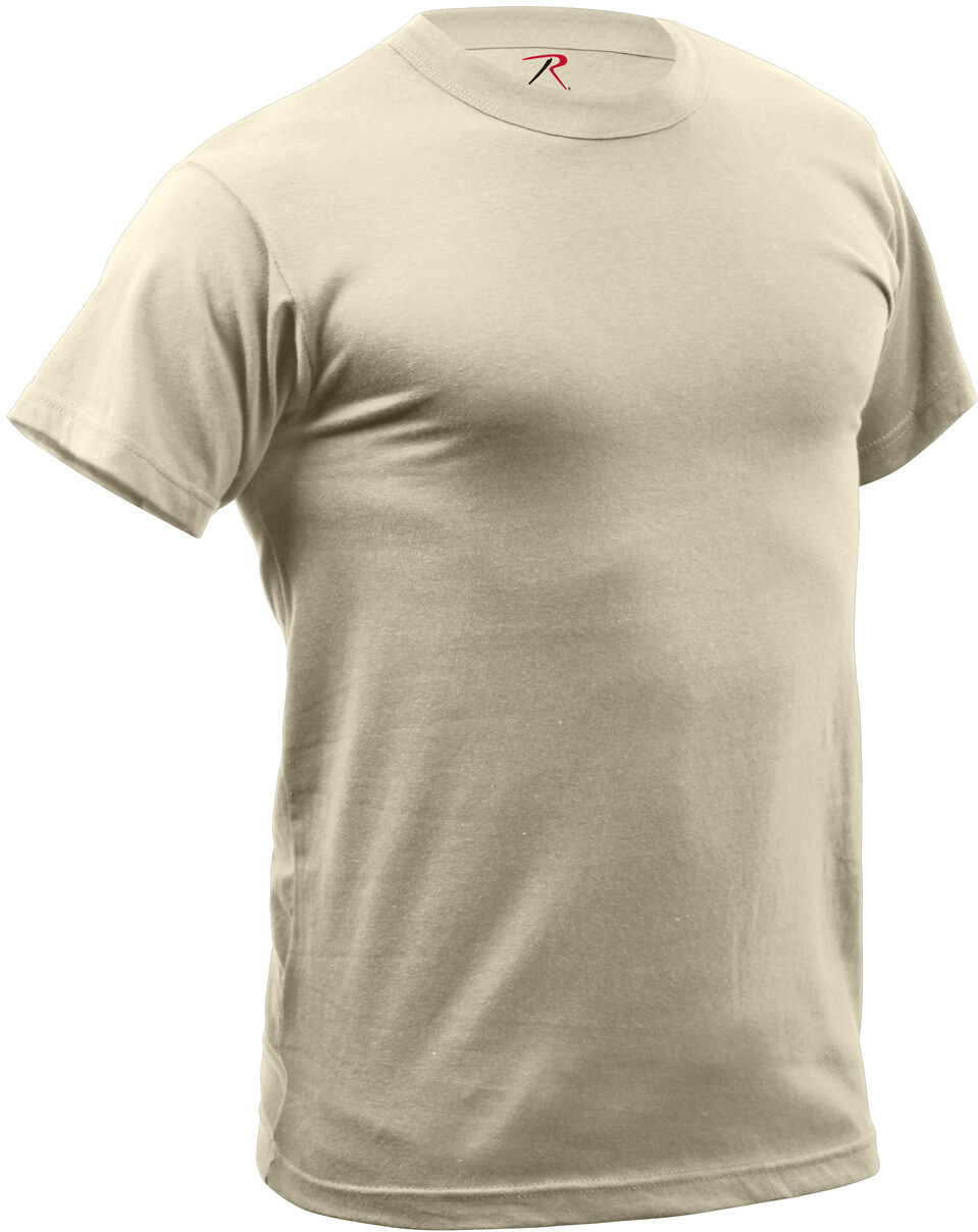 Desert Sand Quick Drying Moisture Wicking Military T-Shirt gallery