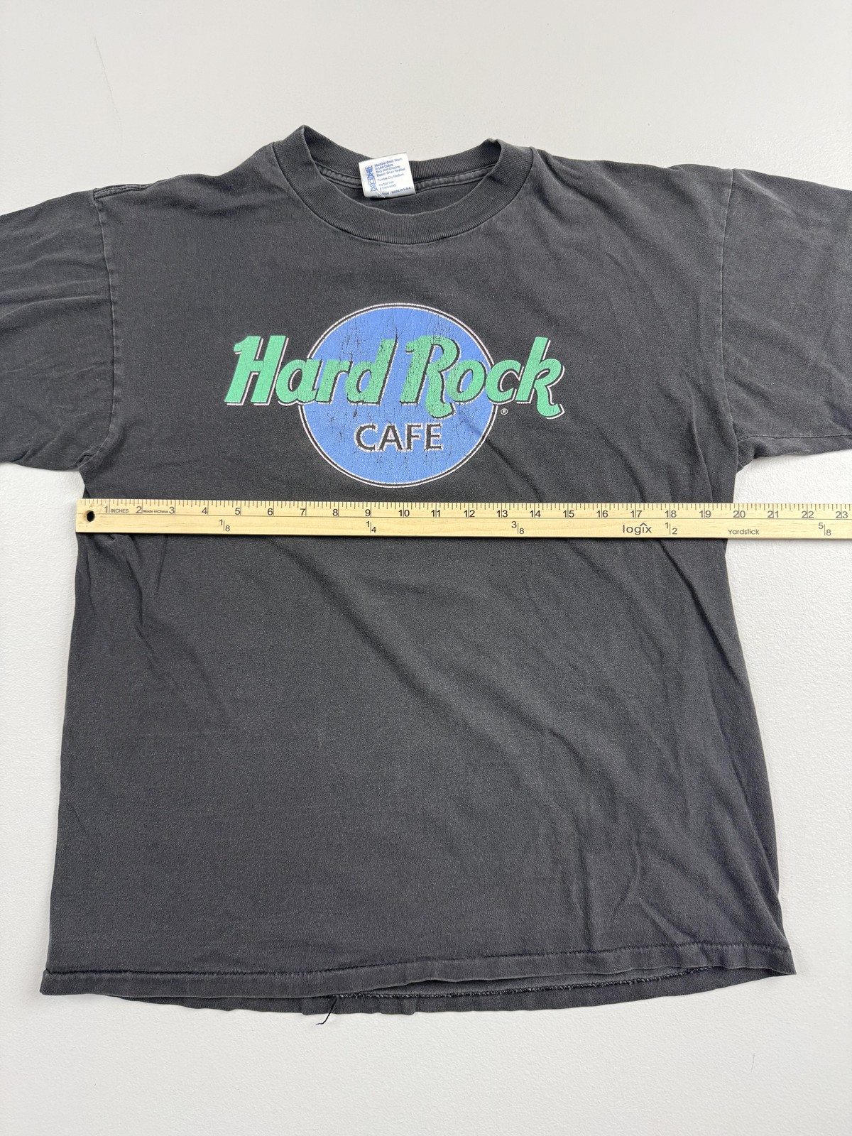 Vintage Hard Rock Cafe Shirt Mens Large Black Orlando Graphic Tee USA Florida gallery