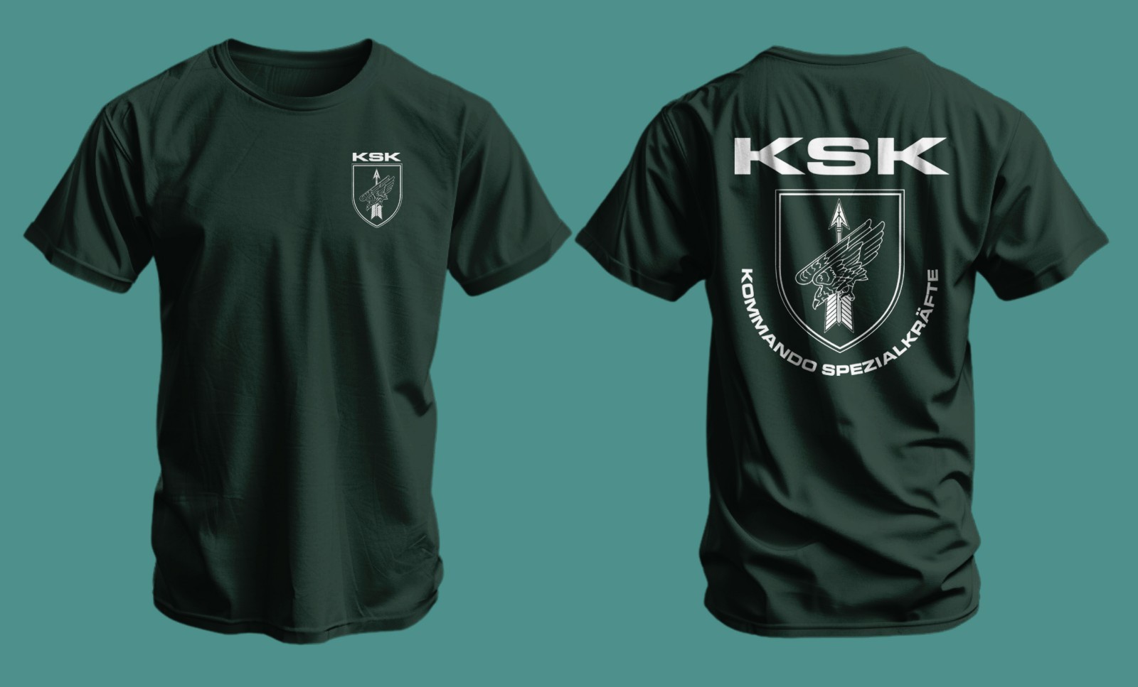 German Army KSK Special Forces T-Shirt Kommando Spezialkräfte Tactical Tee gallery