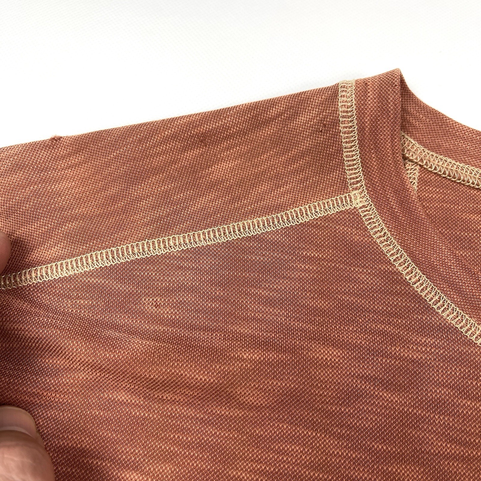 Tommy Bahama Burnt Orange Heather Tencel Blend T-Shirt Men’s Size L gallery