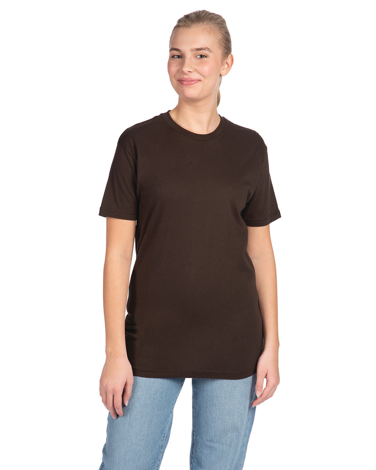 5 Pack Of Next Level Apparel Unisex Cotton T Shirt Stylish Plain T-Shirt - 3600 gallery